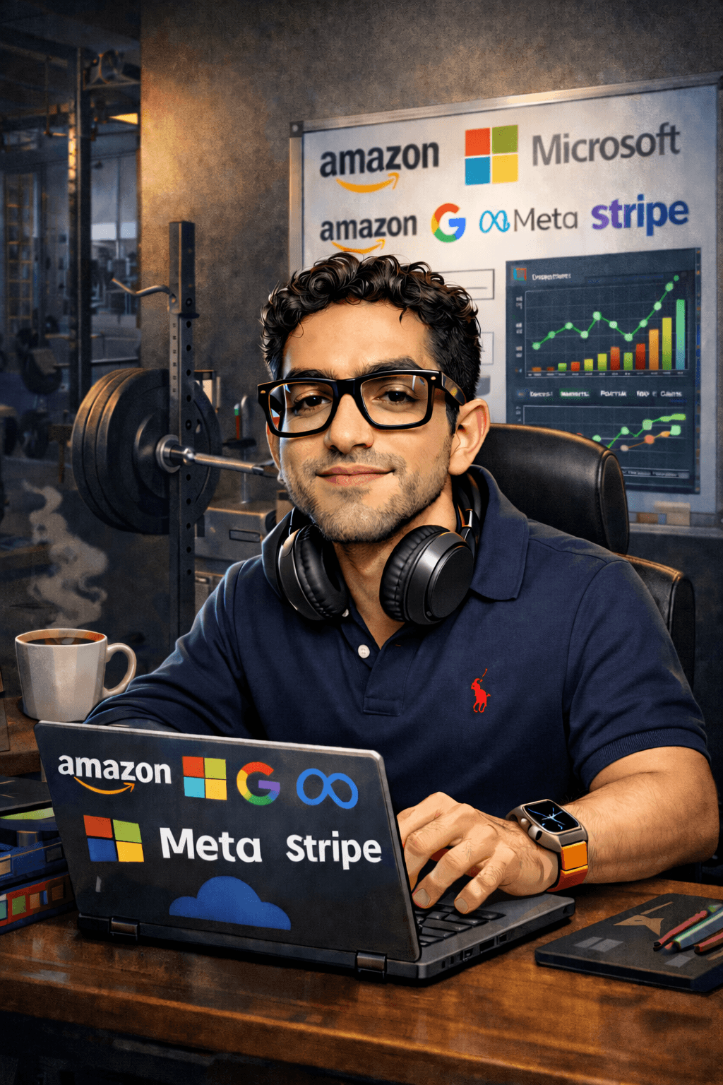 Divij Gera – caricature portrait